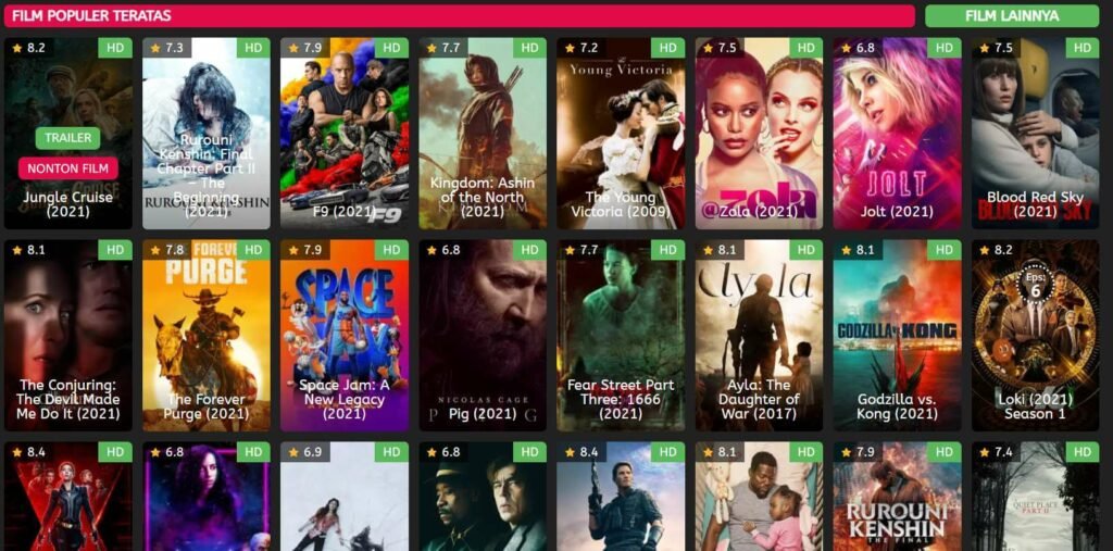 7 Situs Nonton Film Online Gratis, Link Terbaru November